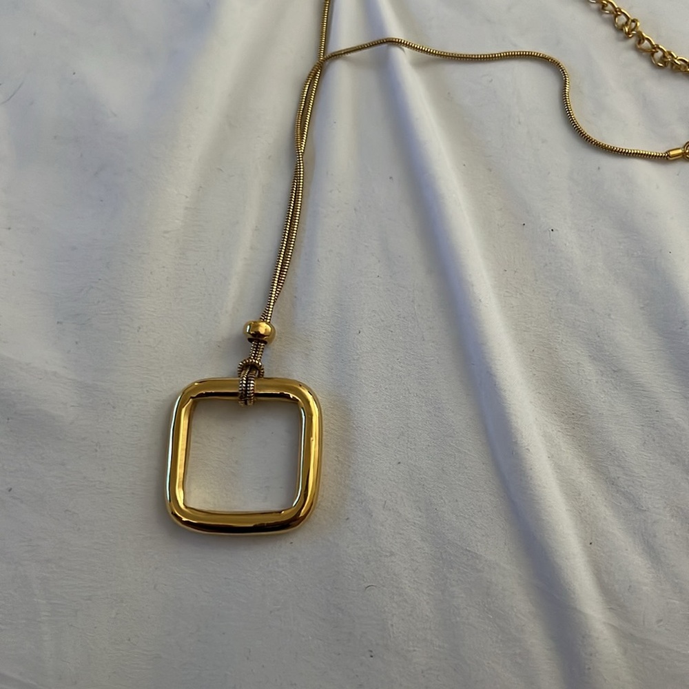 St. John Square Necklace - Picture 3 of 3